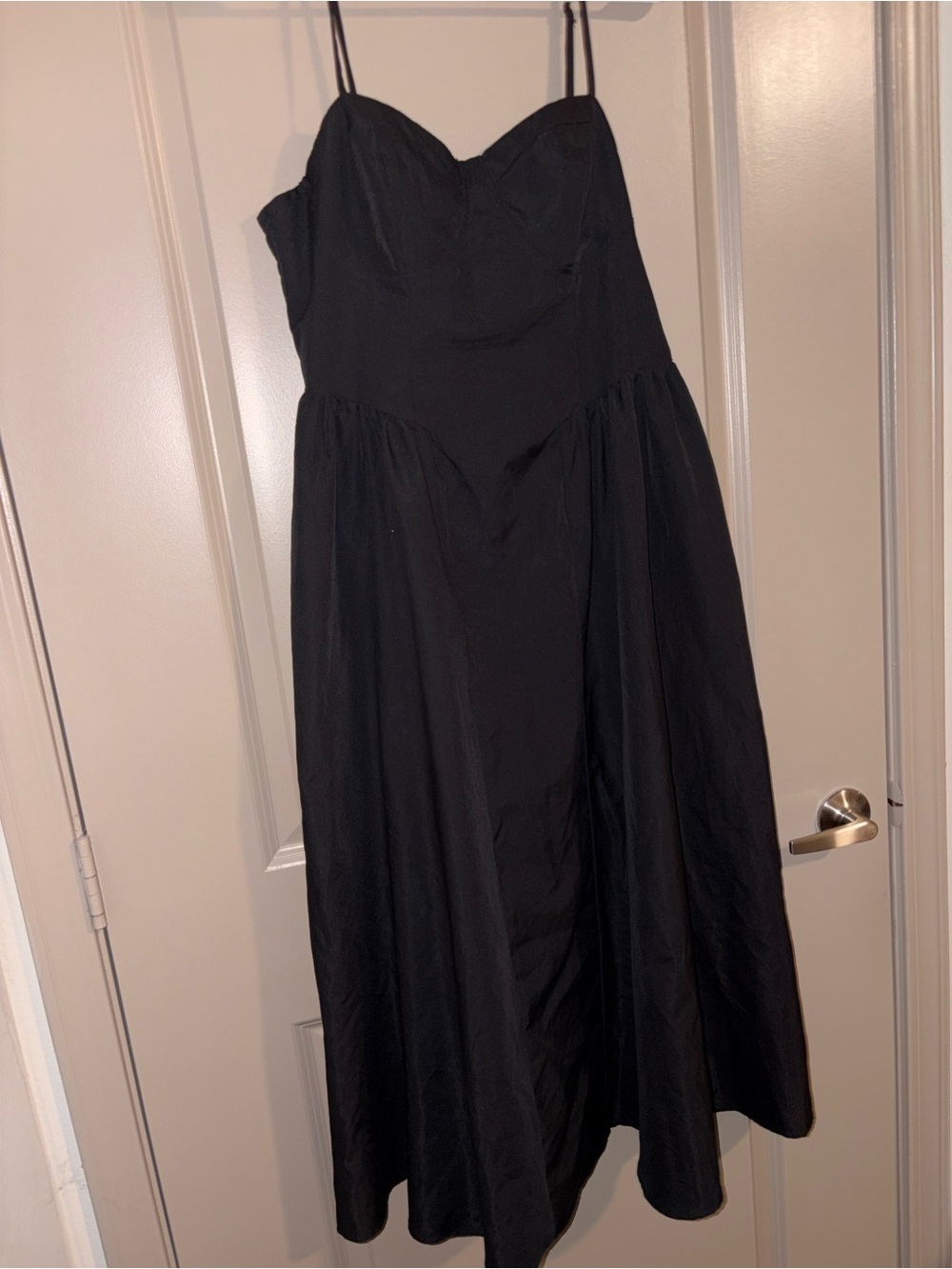 Elegant Women Long Tulle Black Dress